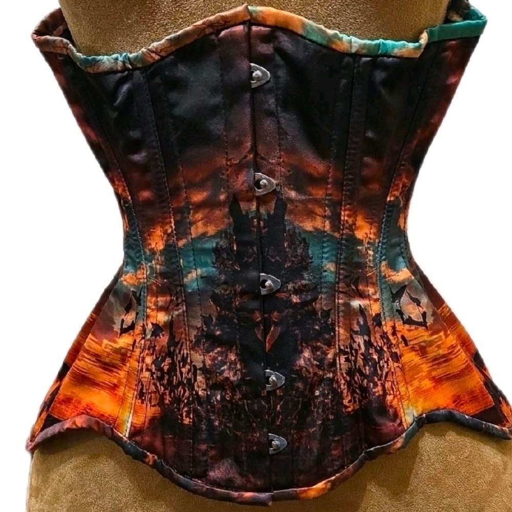 Vibrant Multicolor Corset